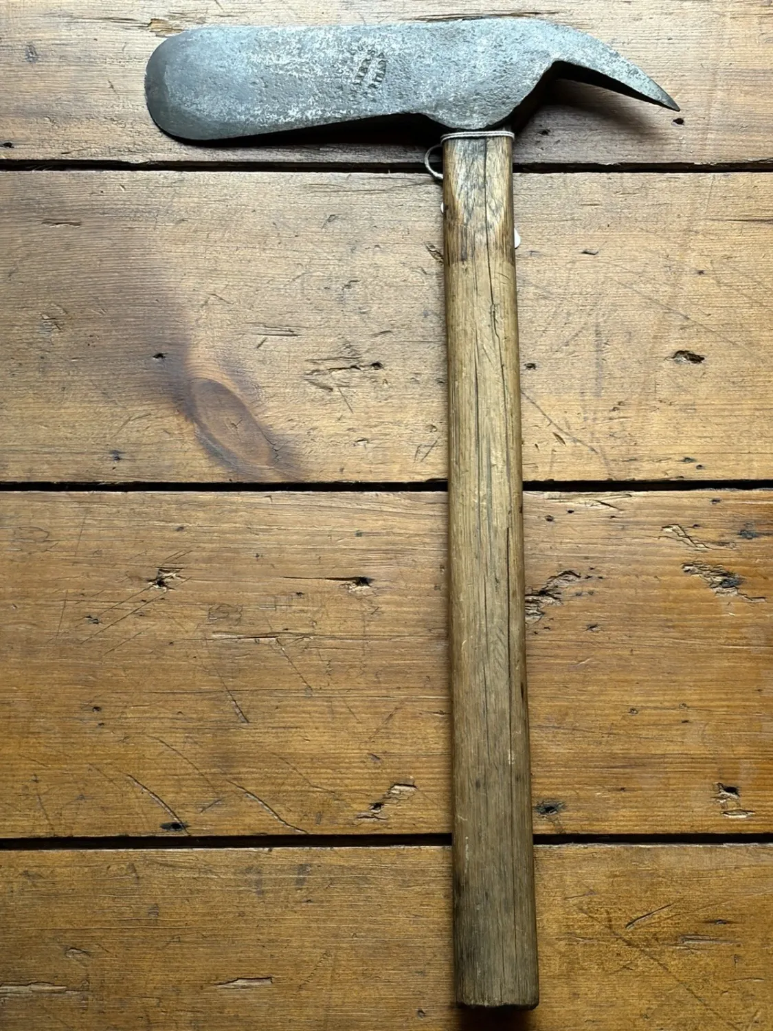 Antique "American Ice Company PHILADA" Stamped Ice Axe &amp; Pick