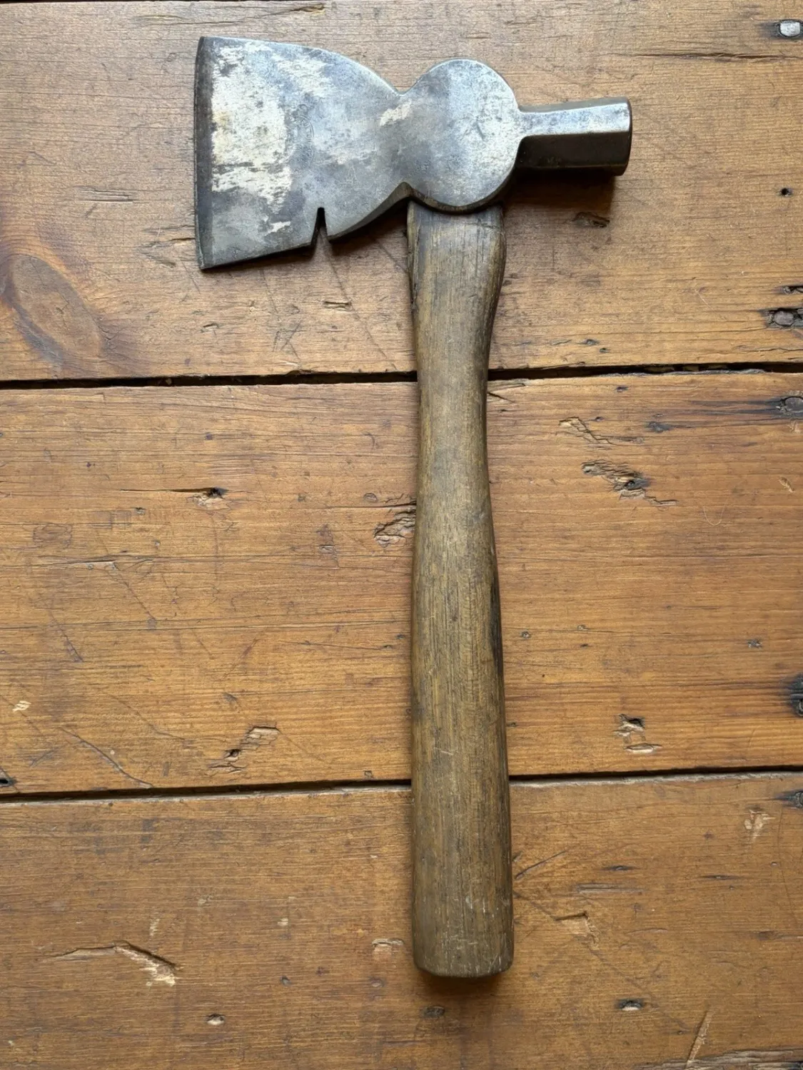 Vintage Fulton Tool Co. "Merit Mark" Complete Hatchet Axe