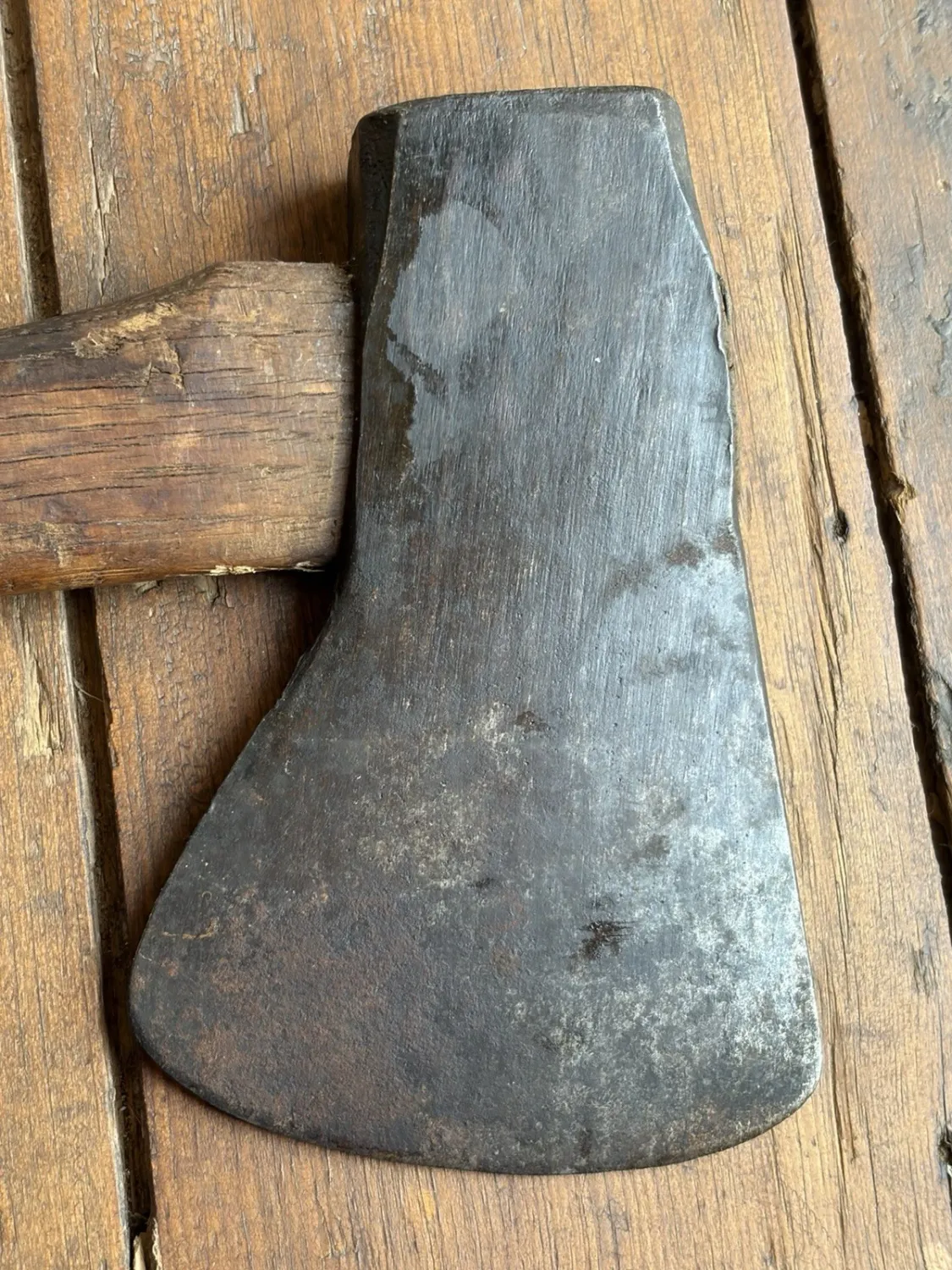 Vintage Plumb "Victory" National Pattern Single Bit Axe Hatchet w/ Original Handle