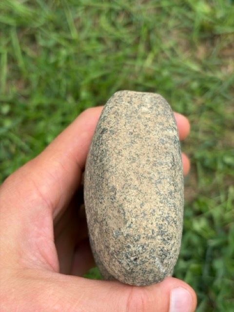 Ancient Native American Prehistoric Granite Full-Grooved Axe Head | Clark County, Indiana
