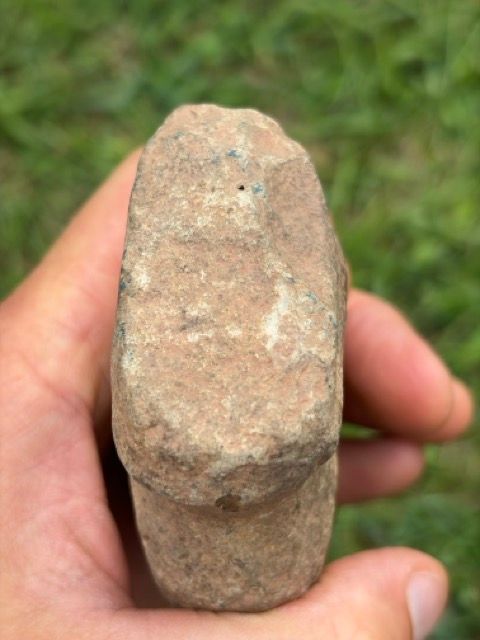 Ancient Native American Small Full-Grooved Stone Axe / Hatchet Head | Prehistoric Artifact