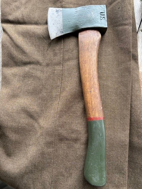 Restored WWI Military Hatchet – Hand-Crafted Restoration by Mike Law