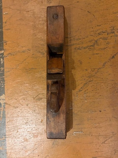 Antique Mid-19th Century Goldsmith Eagle-Stamped Wooden Molding Plane (Philadelphia, PA)