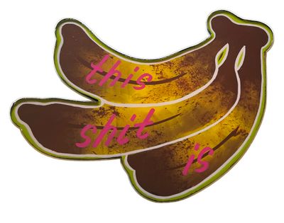 This Shit is Bananas Handpainted