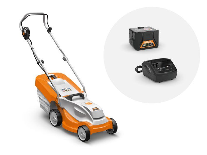 Tondeuse à gazon à batterie RMA235 avec AK20 + AL101 Tondeuse à gazon à batterie RMA235 avec AK20 + AL101