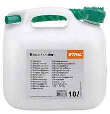 Bidon essence 10L transparent