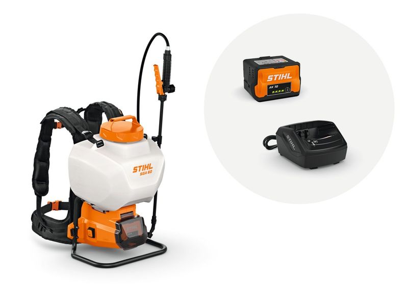 SGA 60 - AK SYSTEM - Pack batterie et chargeur