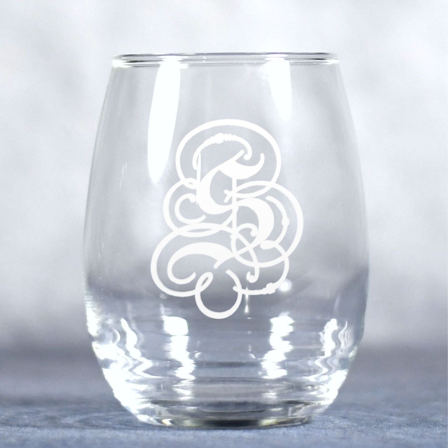 Barware Stemless Wine Glass - Set Of 2