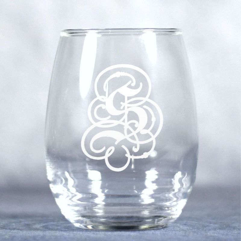 Barware Stemless Wine Glass - Set Of 2 Barware Stemless Wine Glass - Set Of 2
