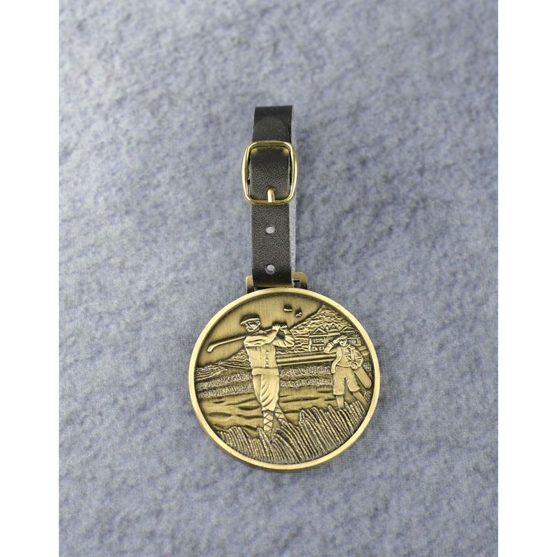 Leather Golf Bag Tag Leather Golf Bag Tag