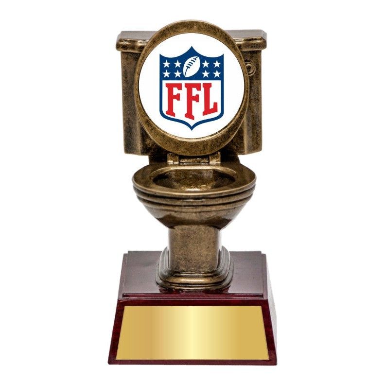 Last Place Toilet Bowl Award Last Place Toilet Bowl Award