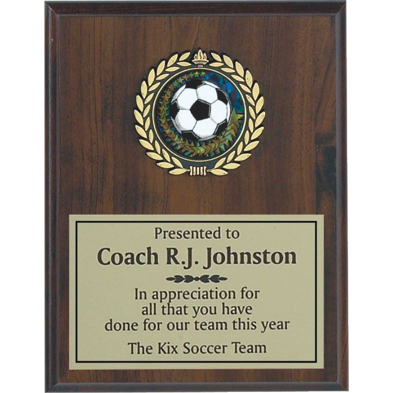 Wreath Medallion Plaque