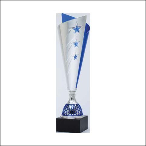 Modern Star Blue and Silver Assembled Cup Modern Star Blue and Silver Assembled Cup