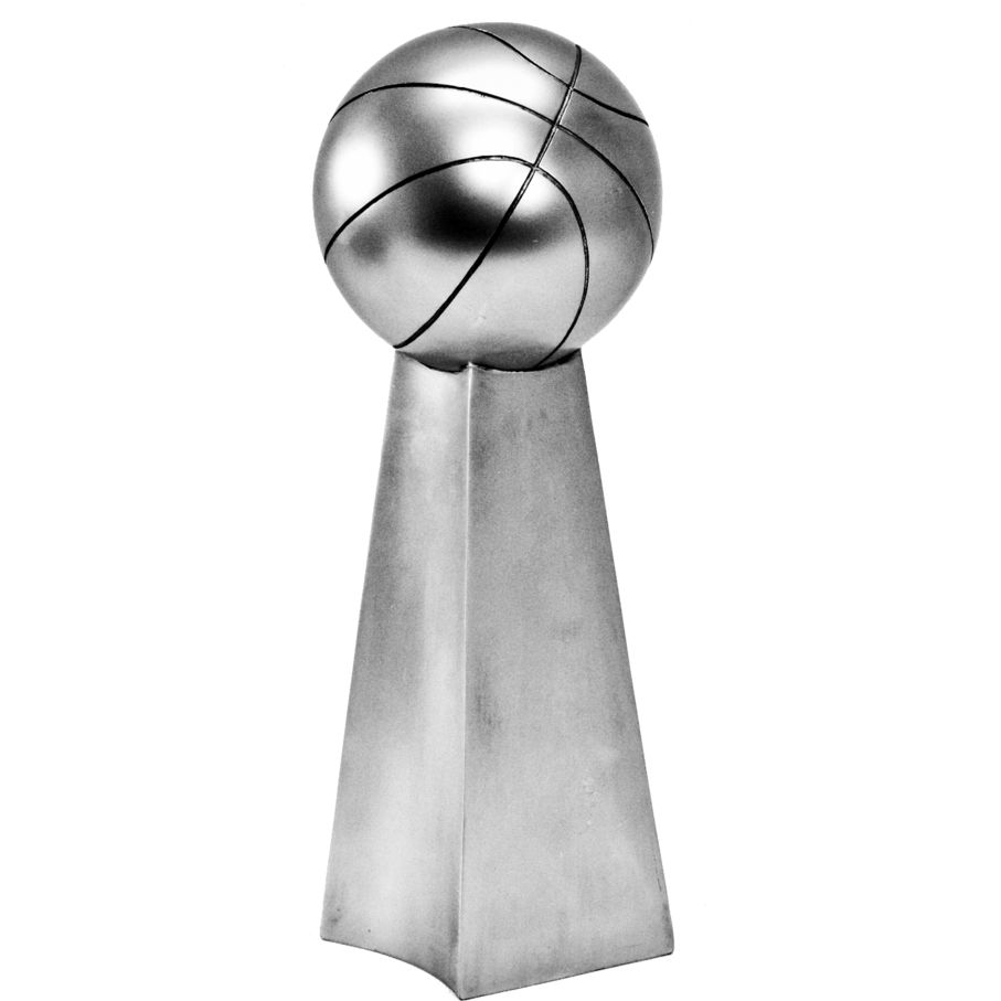 Silver Basketball Sport Tower Silver Basketball Sport Tower