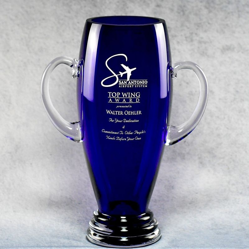 Tall Cobalt Blue Vase Tall Cobalt Blue Vase
