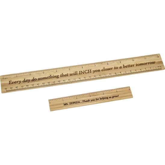 Wooden Bamboo Ruler Wooden Bamboo Ruler