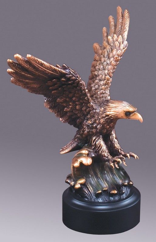 8 8" Bronze Landing Eagle