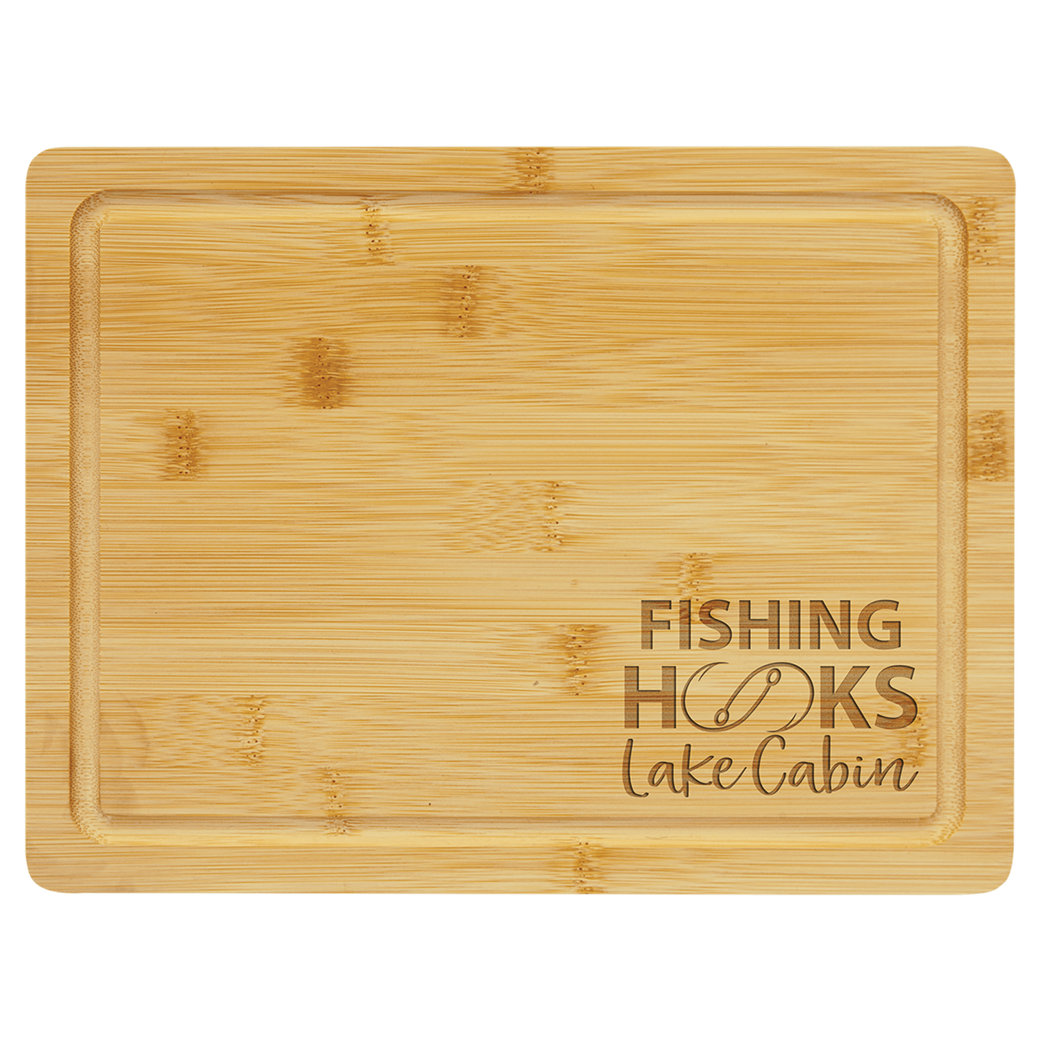 Bamboo Cutting Board with Drip Ring Bamboo Cutting Board with Drip Ring