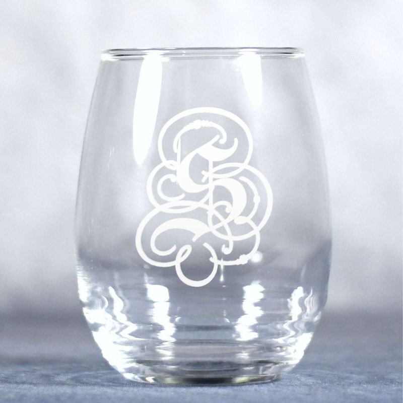 Barware Stemless Wine Glass - Set Of 2 Barware Stemless Wine Glass - Set Of 2