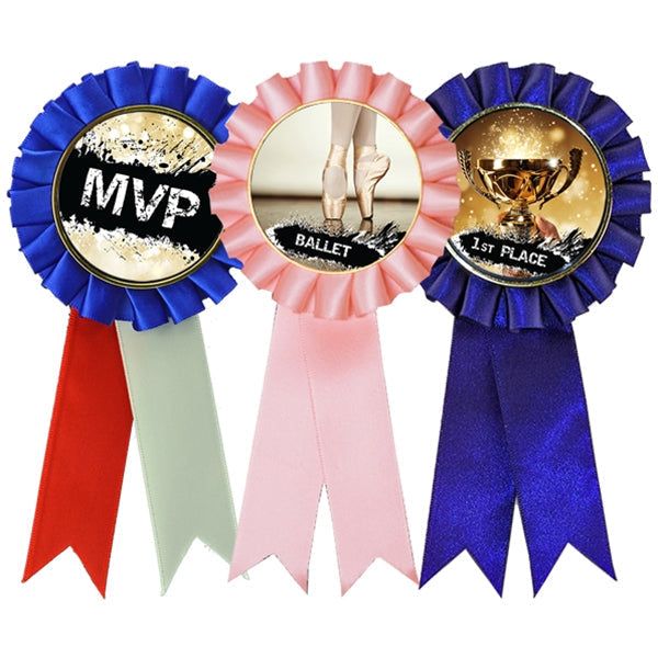 Ribbon W/ Insert Rosette