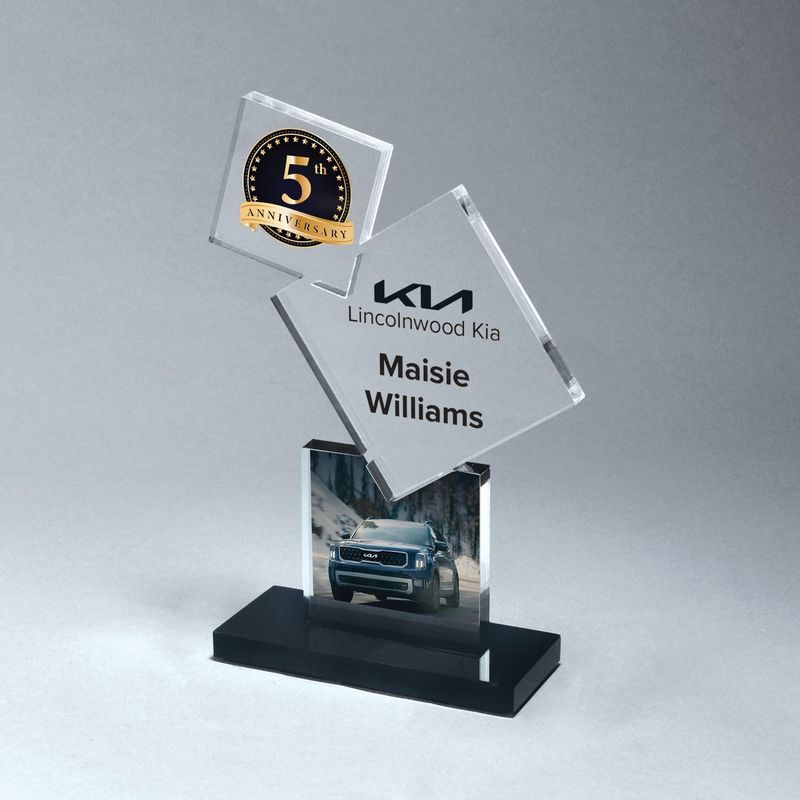 Stacked Block Award Stacked Block Award