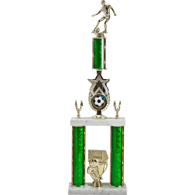Star Riser 2-Post Trophy with Column Star Riser 2-Post Trophy with Column