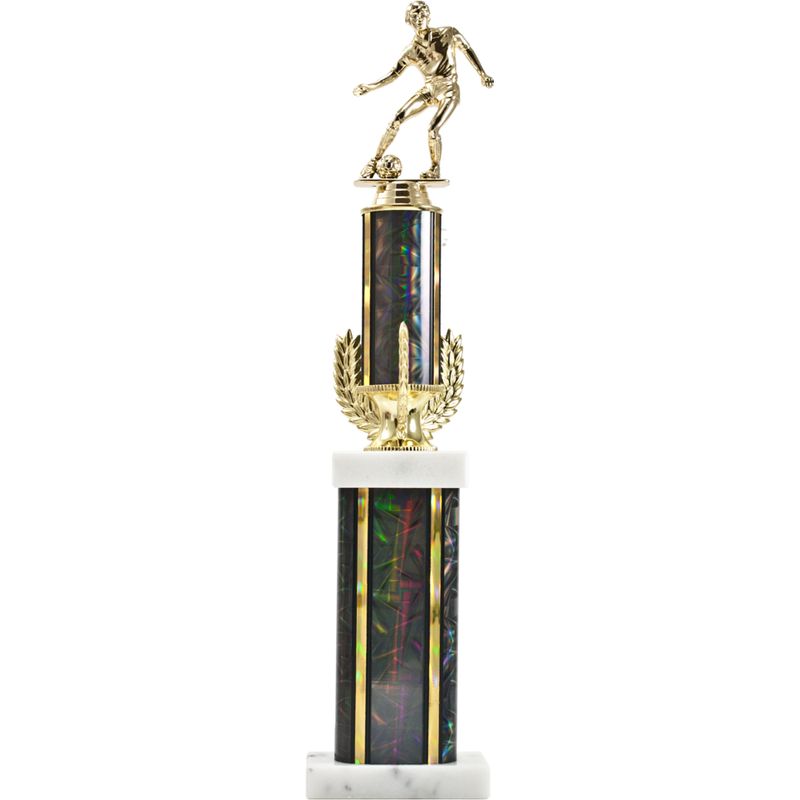 Tri-Wreath Two-Tier Trophy Tri-Wreath Two-Tier Trophy