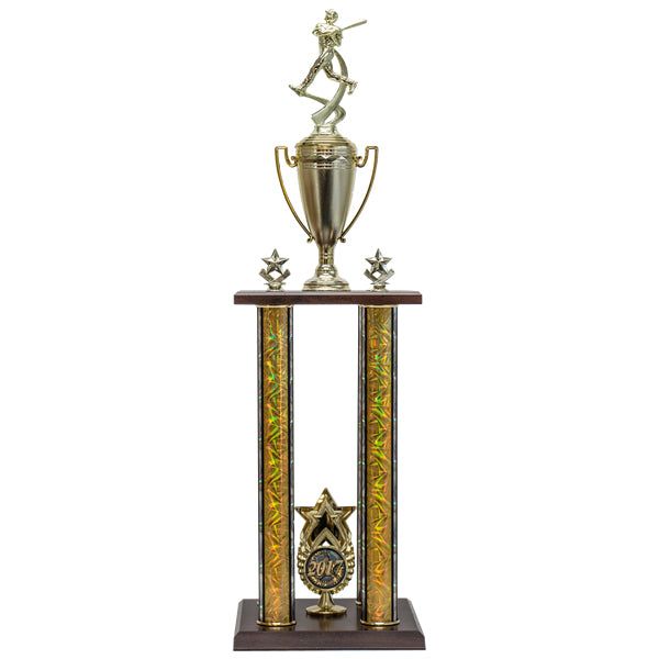 Two-Tier 4 Post Trophy Two-Tier 4 Post Trophy