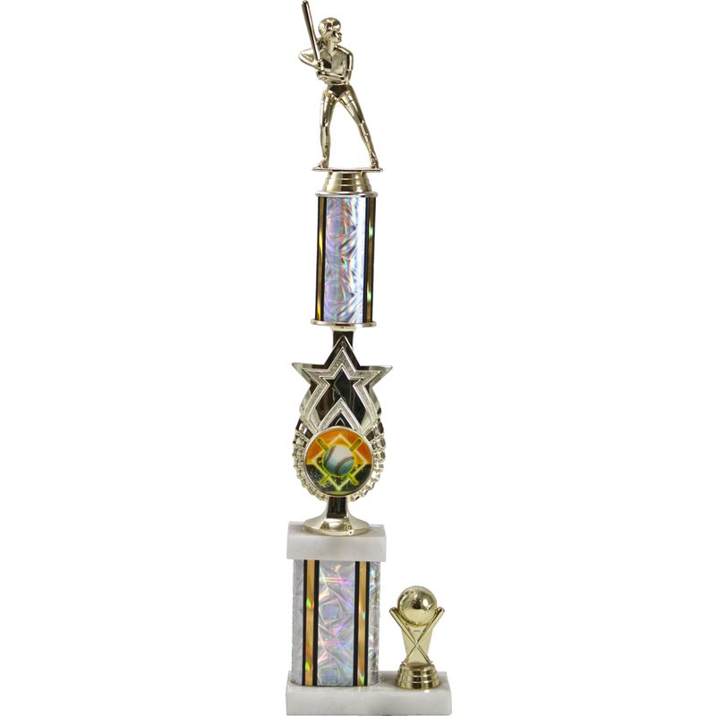 Two-Tier Trophy With Star Riser Two-Tier Trophy With Star Riser