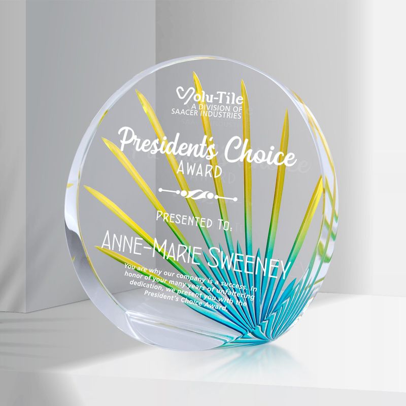 6" Vibrance Circle Award