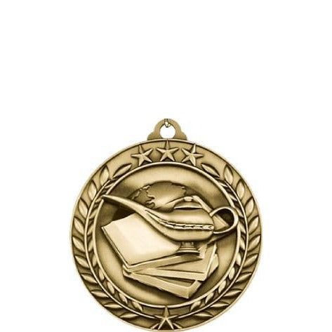 Wreath Antique Medallion - Scholastic Wreath Antique Medallion - Scholastic