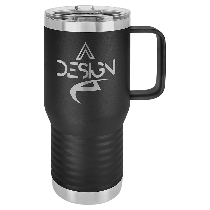 20 oz. Stainless Steel Vacuum Insulated Travel Mug with Slider Lid 20 oz. Stainless Steel Vacuum Insulated Travel Mug with Slider Lid