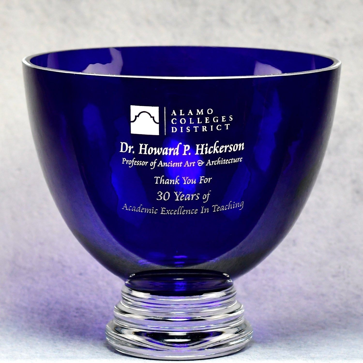 Cobalt Crystal Bowl Cobalt Crystal Bowl