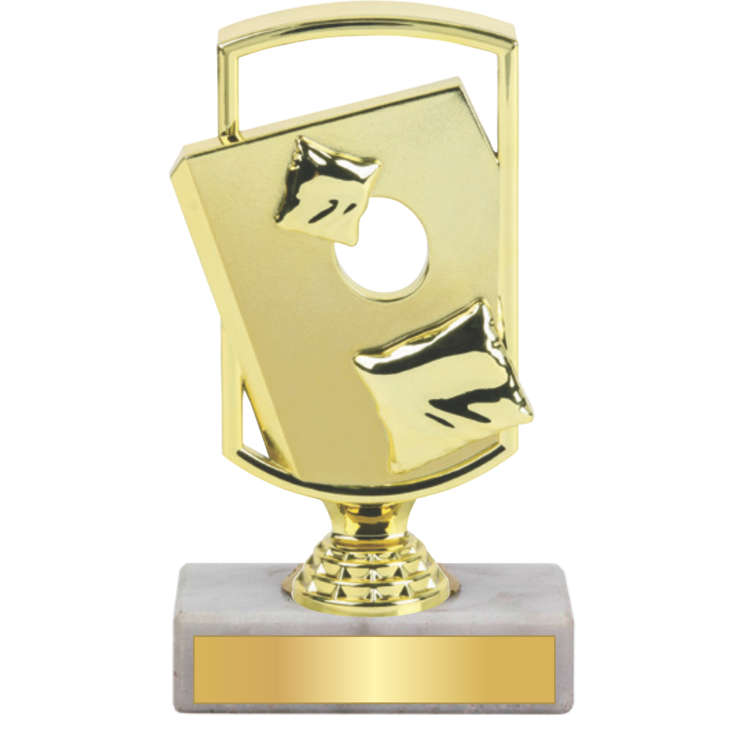 Cornhole Theme Trophy Cornhole Theme Trophy