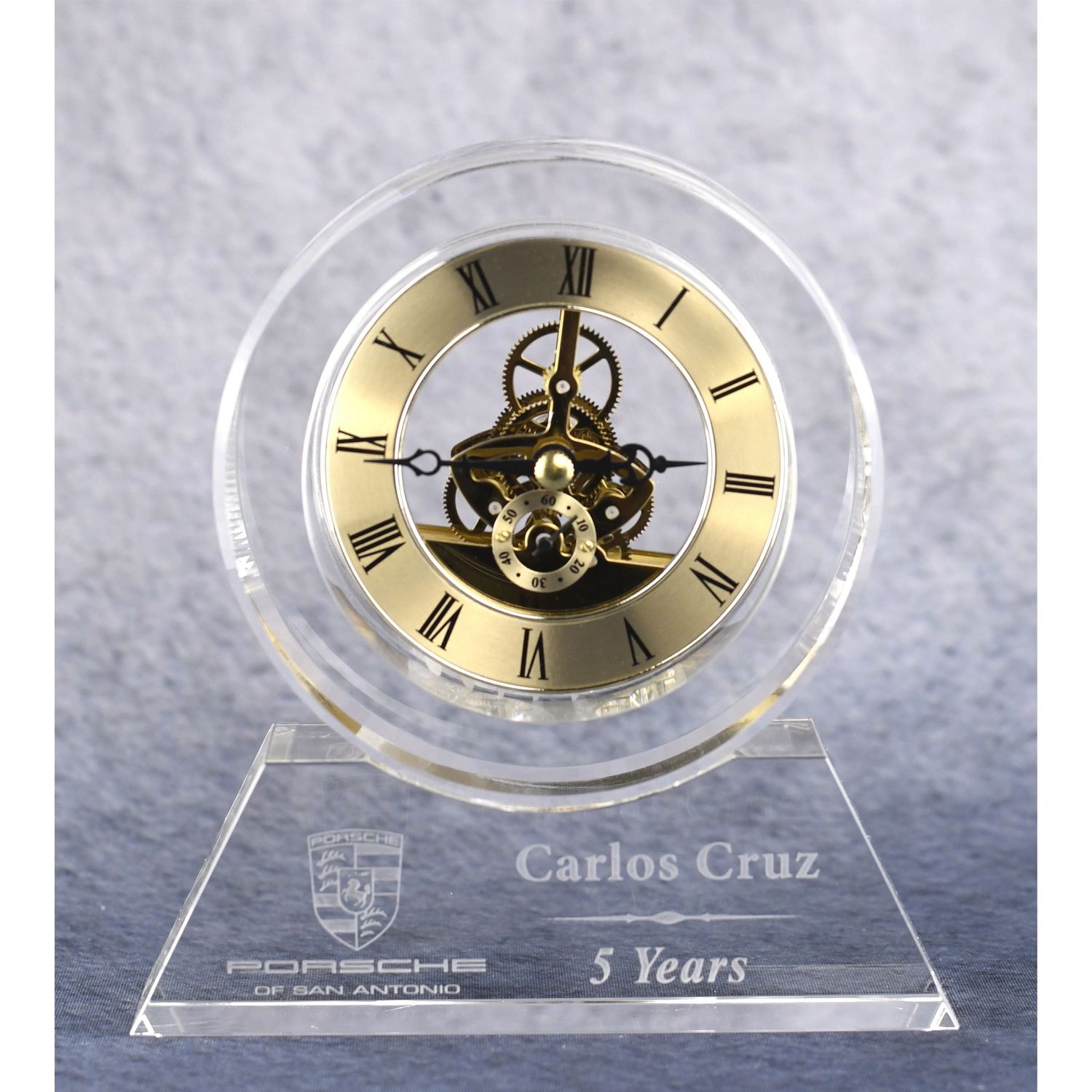 Crystal Desk Clock Crystal Desk Clock