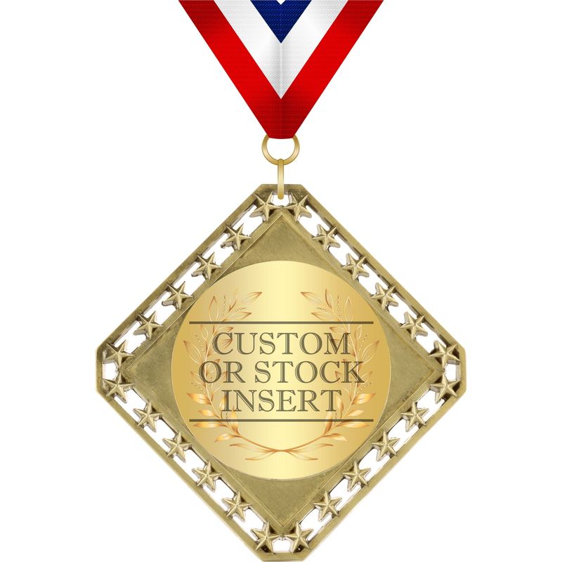 Exclusive Diamond Medal with Insert Exclusive Diamond Medal with Insert