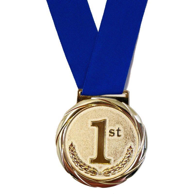 Gold Olympic Series Medal Gold Olympic Series Medal