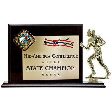 Standup Plaque With Figure