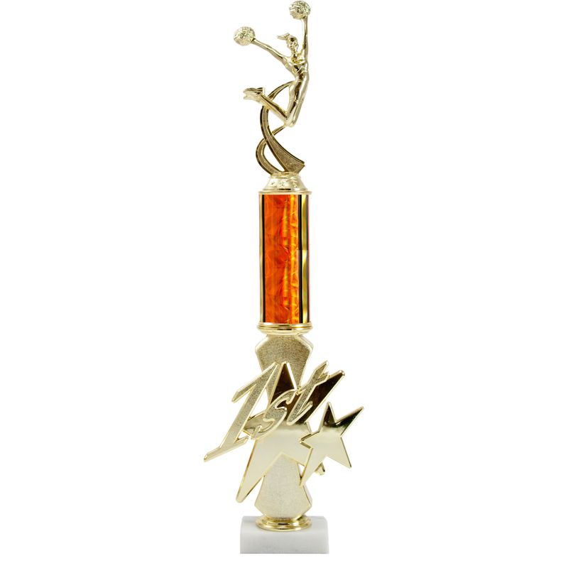 1st, 2nd, 3rd Place Riser And Column Round Trophy 1st, 2nd, 3rd Place Riser And Column Round Trophy