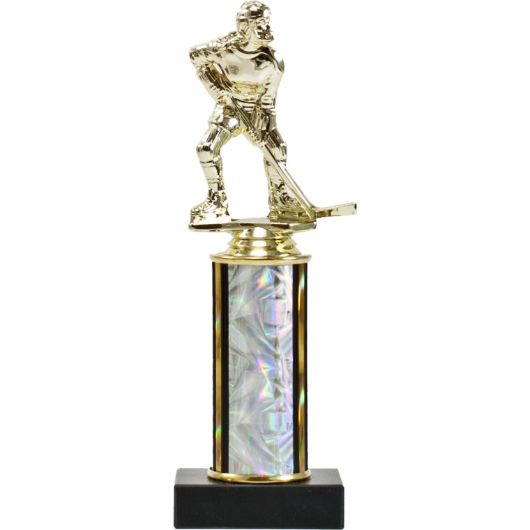 Traditional Series Round Column Trophy with Ebony Marble Base Traditional Series Round Column Trophy with Ebony Marble Base