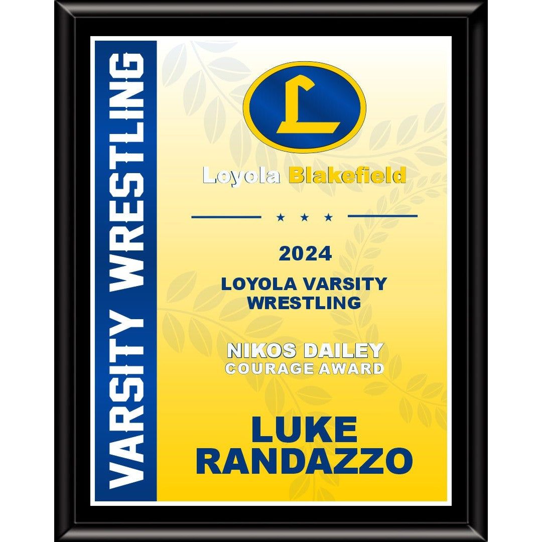 Varsity Plaque Series Varsity Plaque Series
