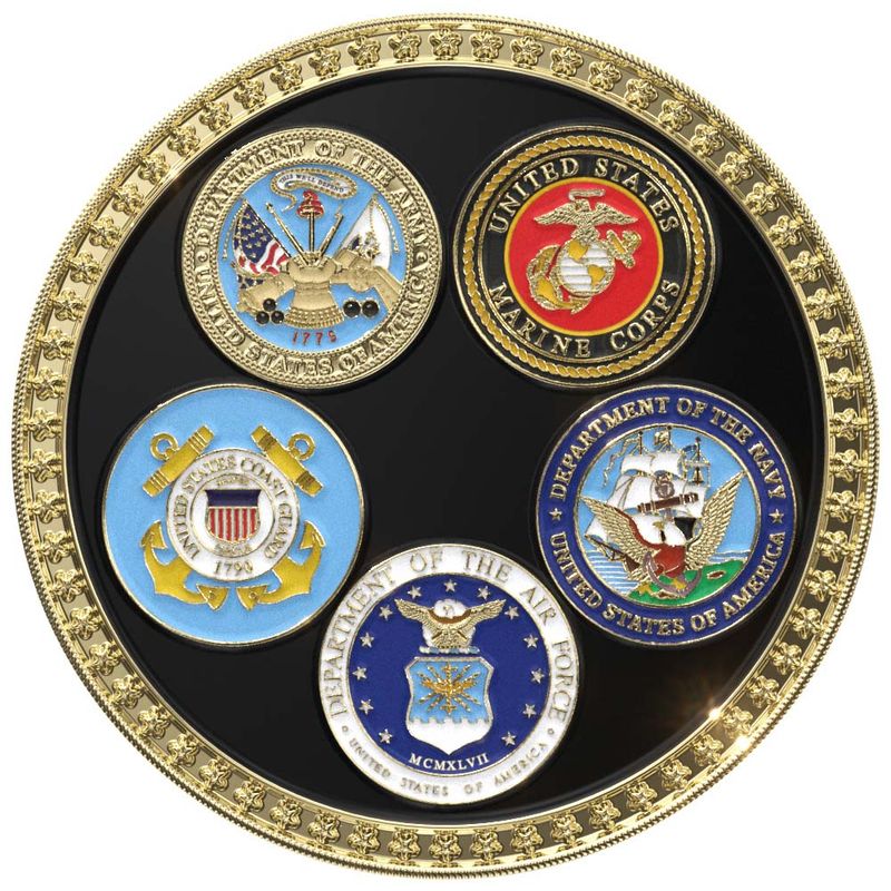 Veteran Service Coin Veteran Service Coin
