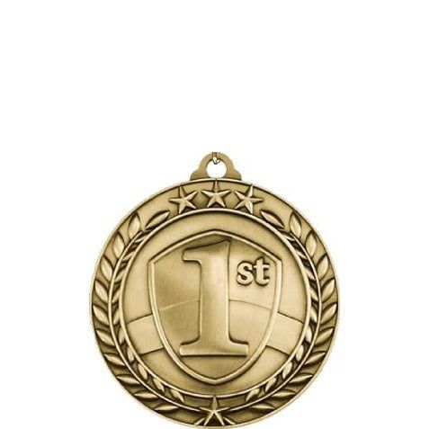 Wreath Antique Medallion - Gold, Silver, Bronze Wreath Antique Medallion - Gold, Silver, Bronze