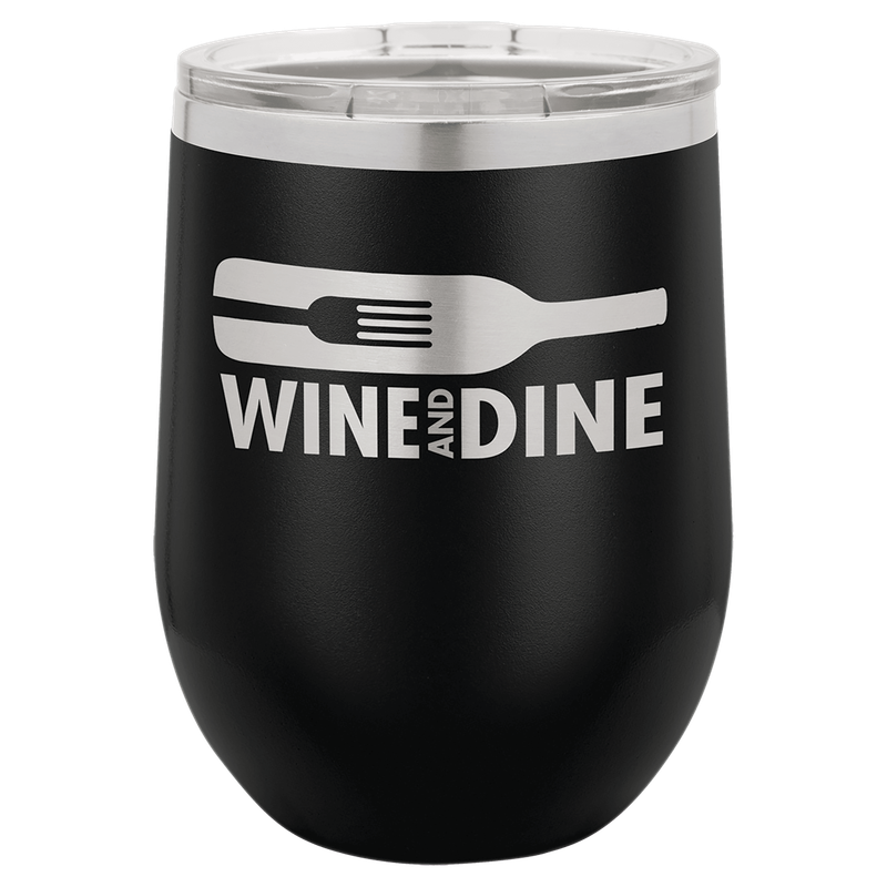 12 oz. Stainless Steel Vacuum Insulated Stemless Wine Tumbler with Lid 12 oz. Stainless Steel Vacuum Insulated Stemless Wine Tumbler with Lid