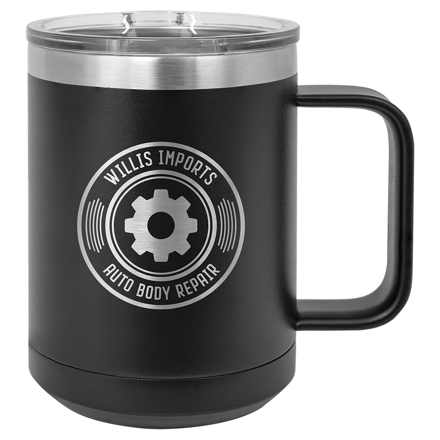 15 oz. Stainless Steel Vacuum Insulated Mug with Slider Lid 15 oz. Stainless Steel Vacuum Insulated Mug with Slider Lid