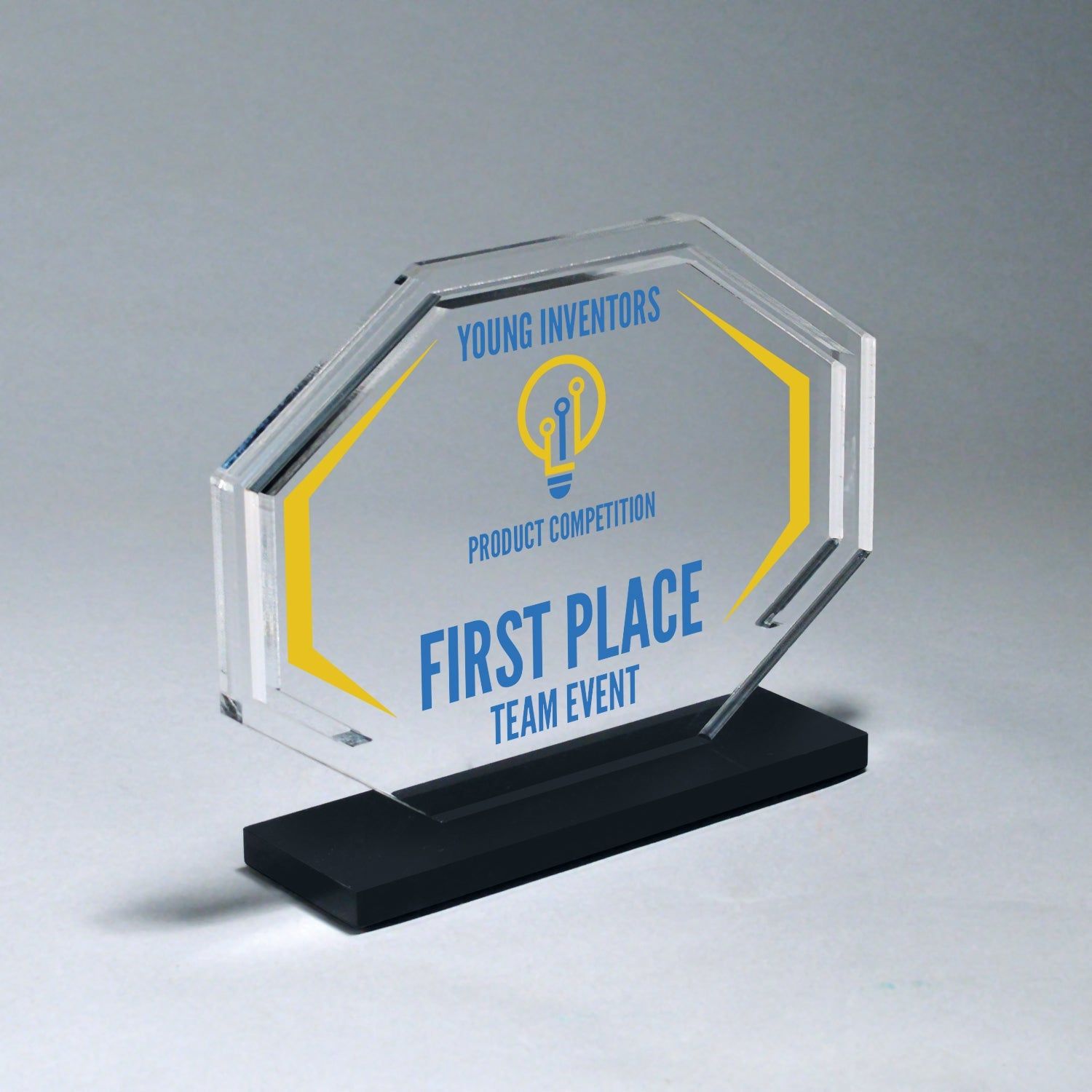 Acrylic Octagon Award Acrylic Octagon Award