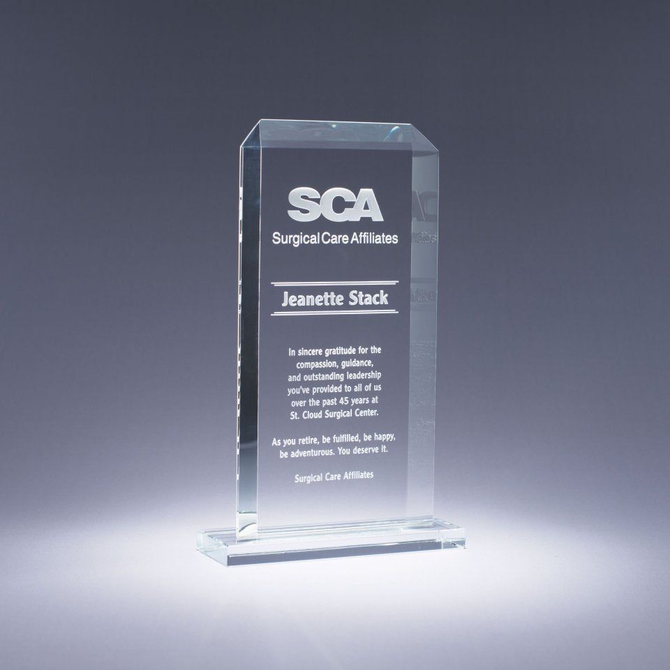 Classic Starphire Award Classic Starphire Award