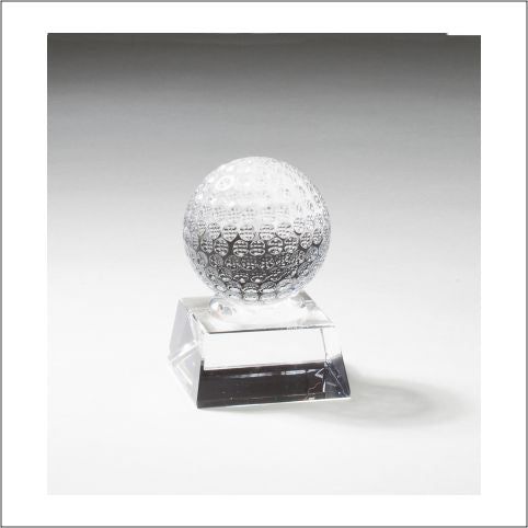 Crystal Golf Ball Award Crystal Golf Ball Award