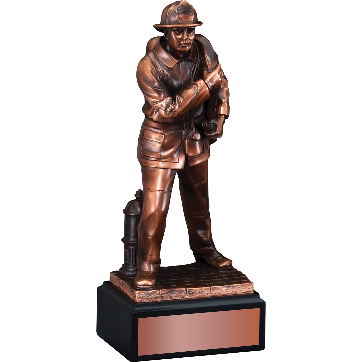 Fireman At Ready Statue Fireman At Ready Statue
