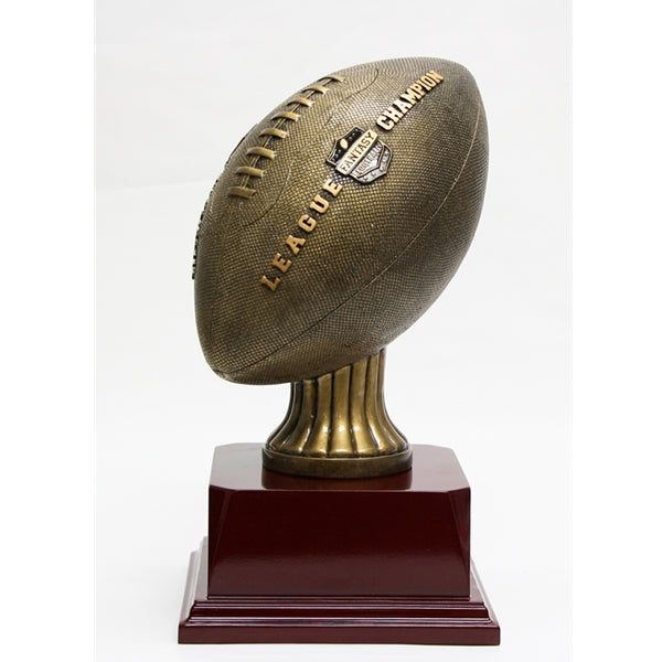 Full Size Gold Resin Fantasy Football Award Full Size Gold Resin Fantasy Football Award